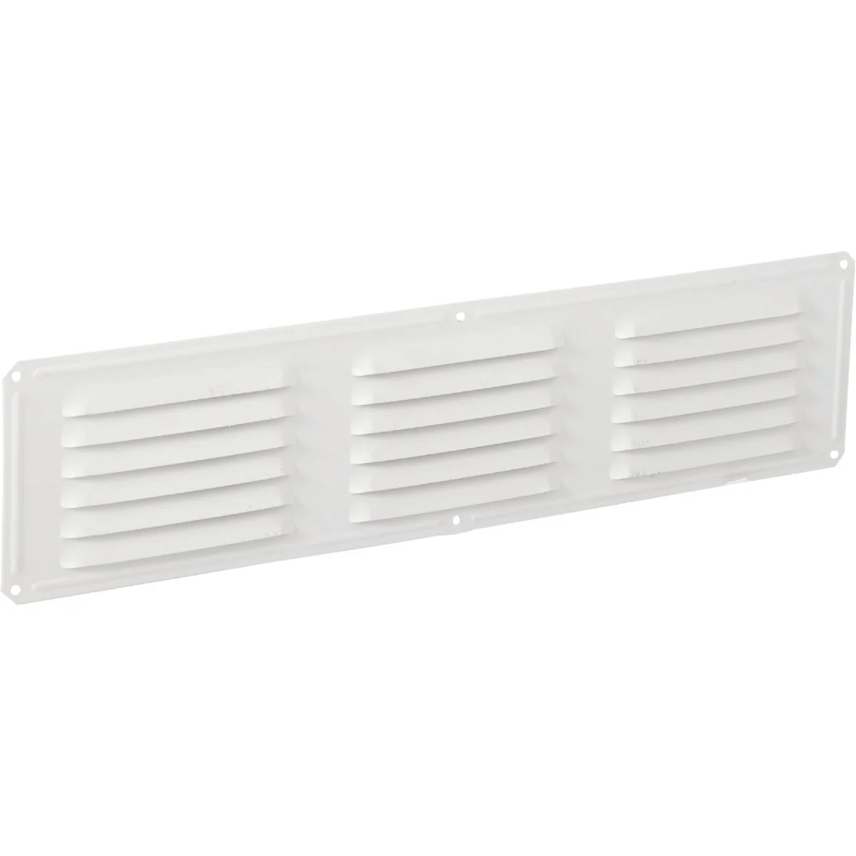 Fine Crafted Air Vent 16 In. x 4 In. White Aluminum Under Eave Vent Effective