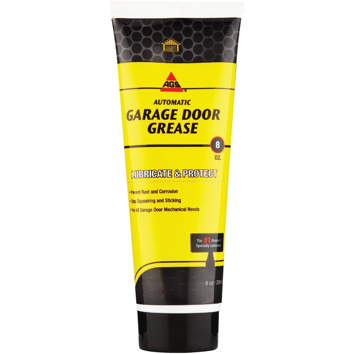 Secure AGS 8 Oz. White Lithium Squeeze Tube Garage Door Opener Grease High-Performance