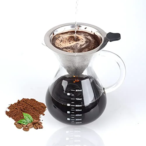 Top-Quality Pour Over Coffee Maker 800ml Classic