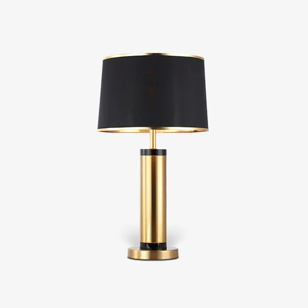 Sophisticated Vintage Metal Base Table Lamp Prestigious