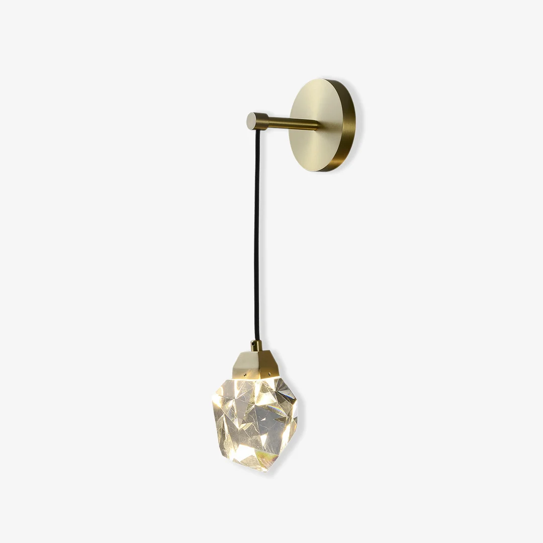 Effective Drew Crystal Wall Lamp Carefully Designed