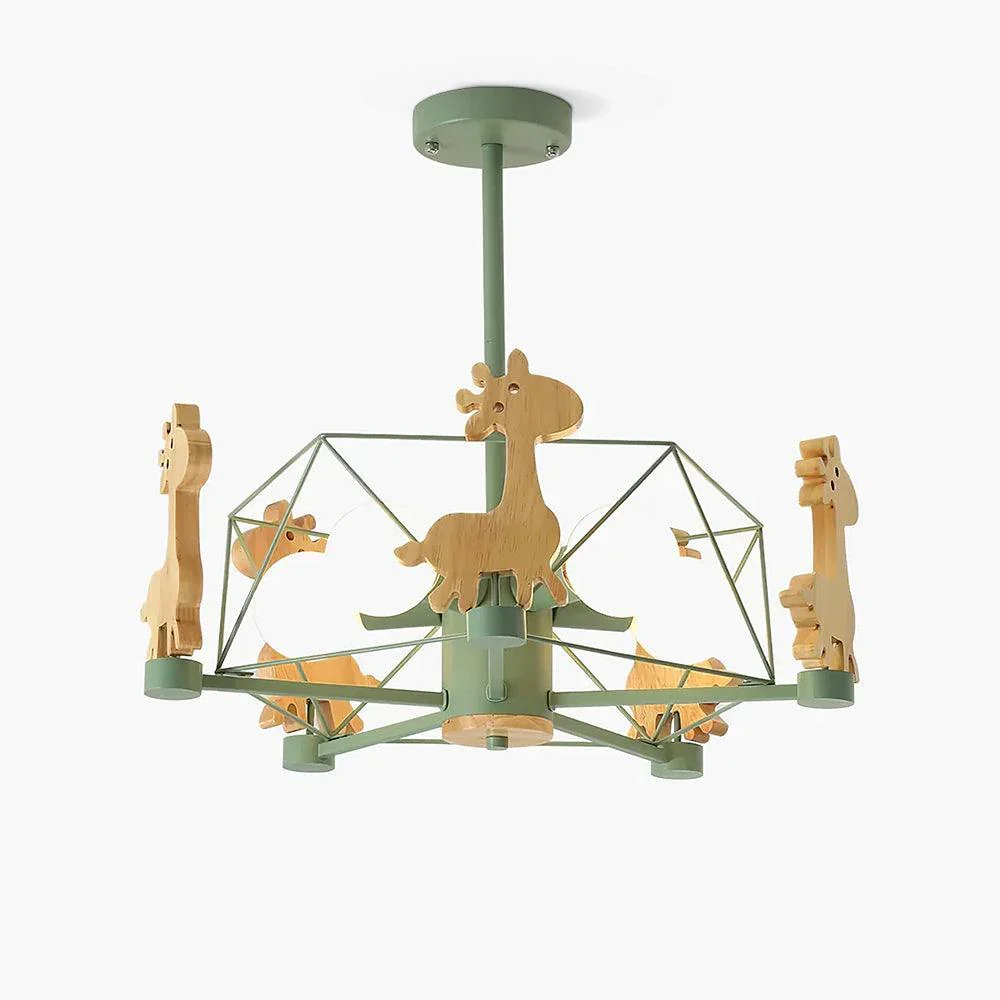 Specialty Safari Friends Children’s Chandelier Smart