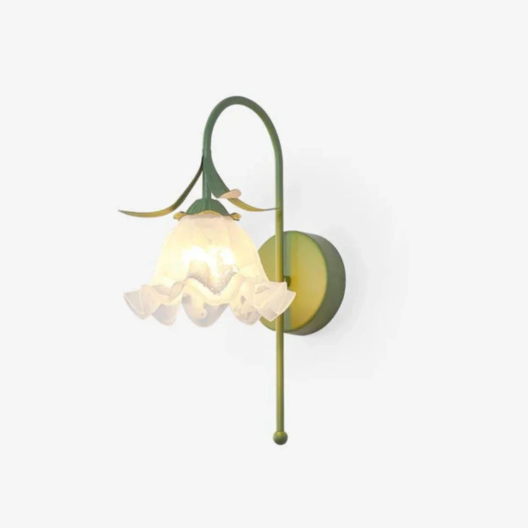 Powerful Luna Flower Wall Lamp Contemporary