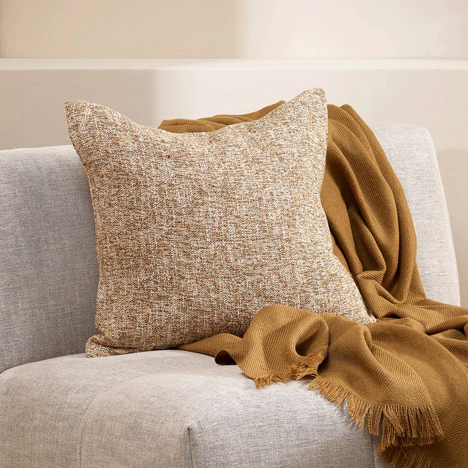 Proven Cumbria Cushion Dijon 50 x 50cm Efficient