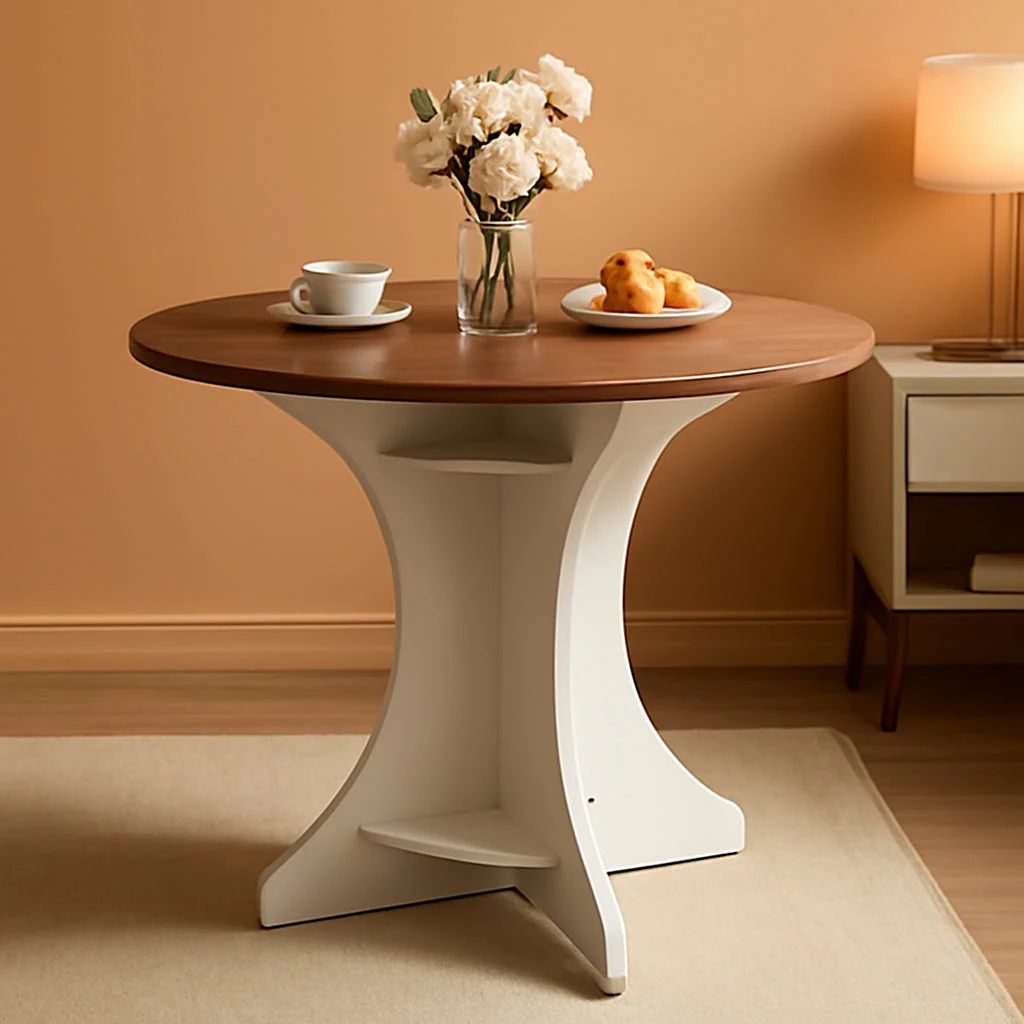 Superior 32 Inch Circular Dining Table Pedestal Construction Reliable