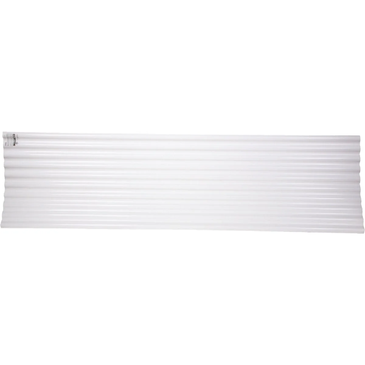 Trendy Tuftex Seacoaster 26 In. x 8 Ft. Opaque White Round Wave Vinyl Corrugated Panels Powerful