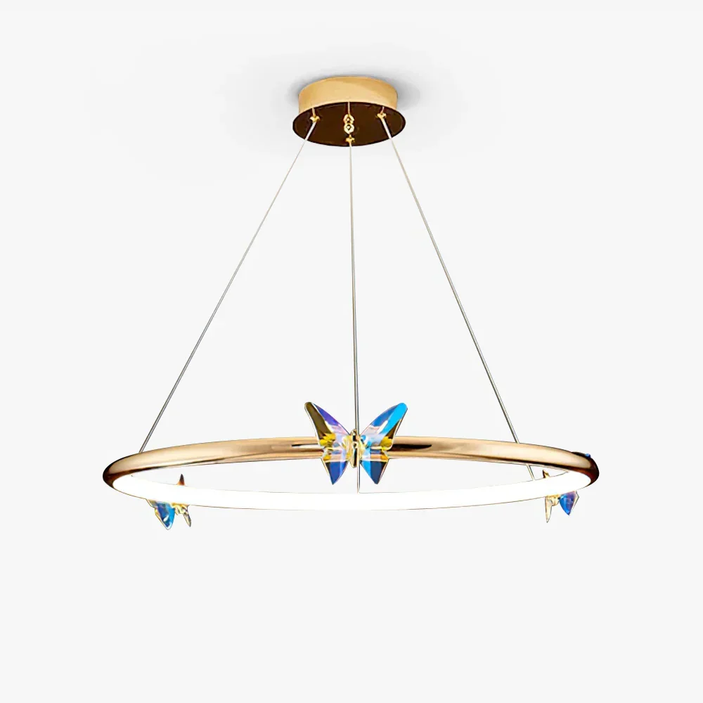 First-Class Butterfly Aura Chandelier Expertly Made