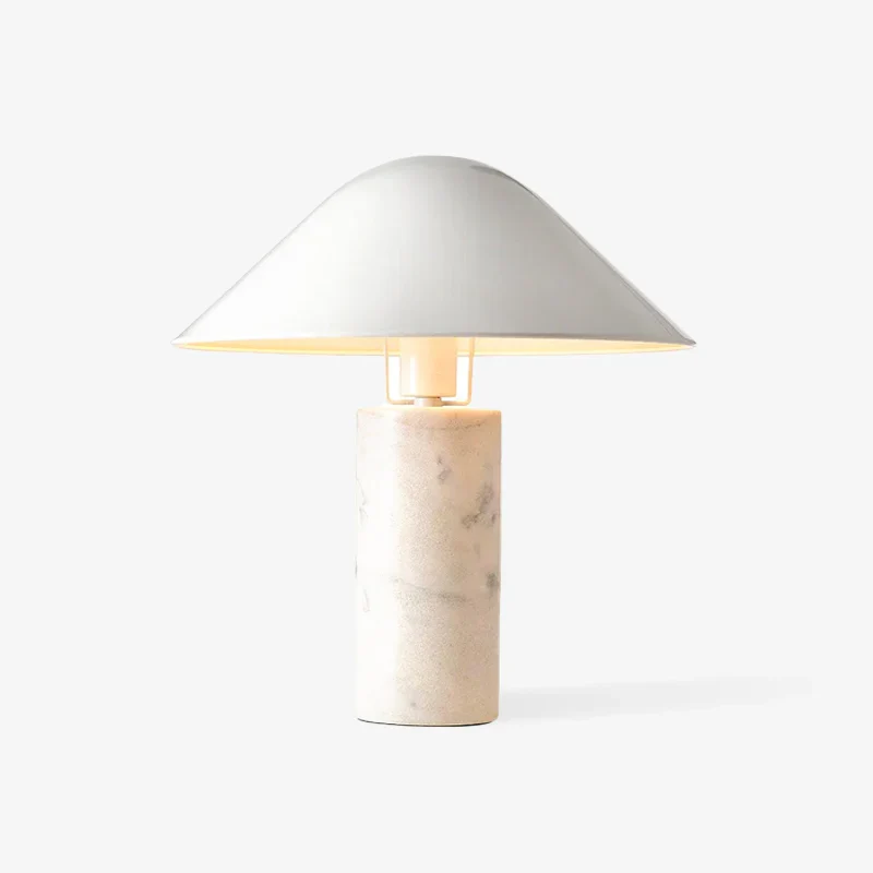 Selected Modern White Flared Desk Lamp Unique
