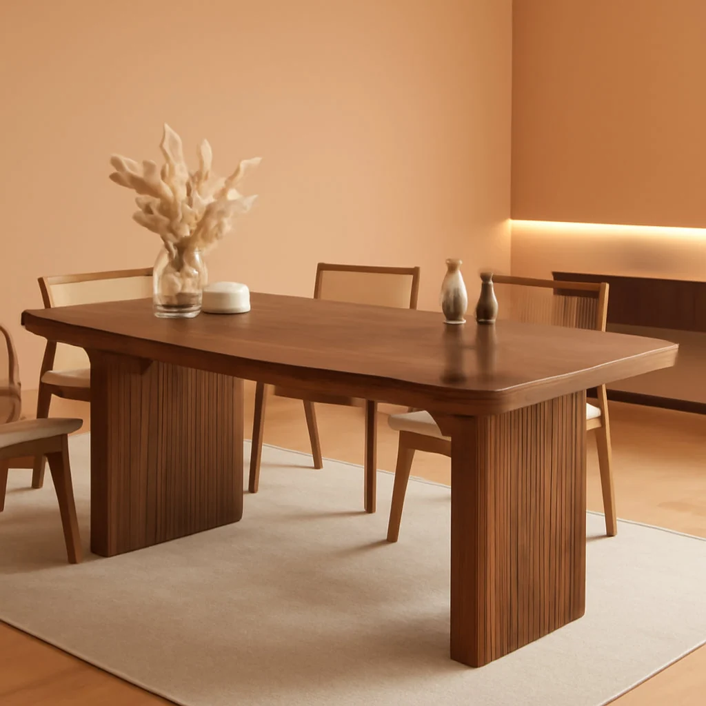 Fine Crafted Espresso 62 Inch Rectangular Hardwood Dining Table High-Quality
