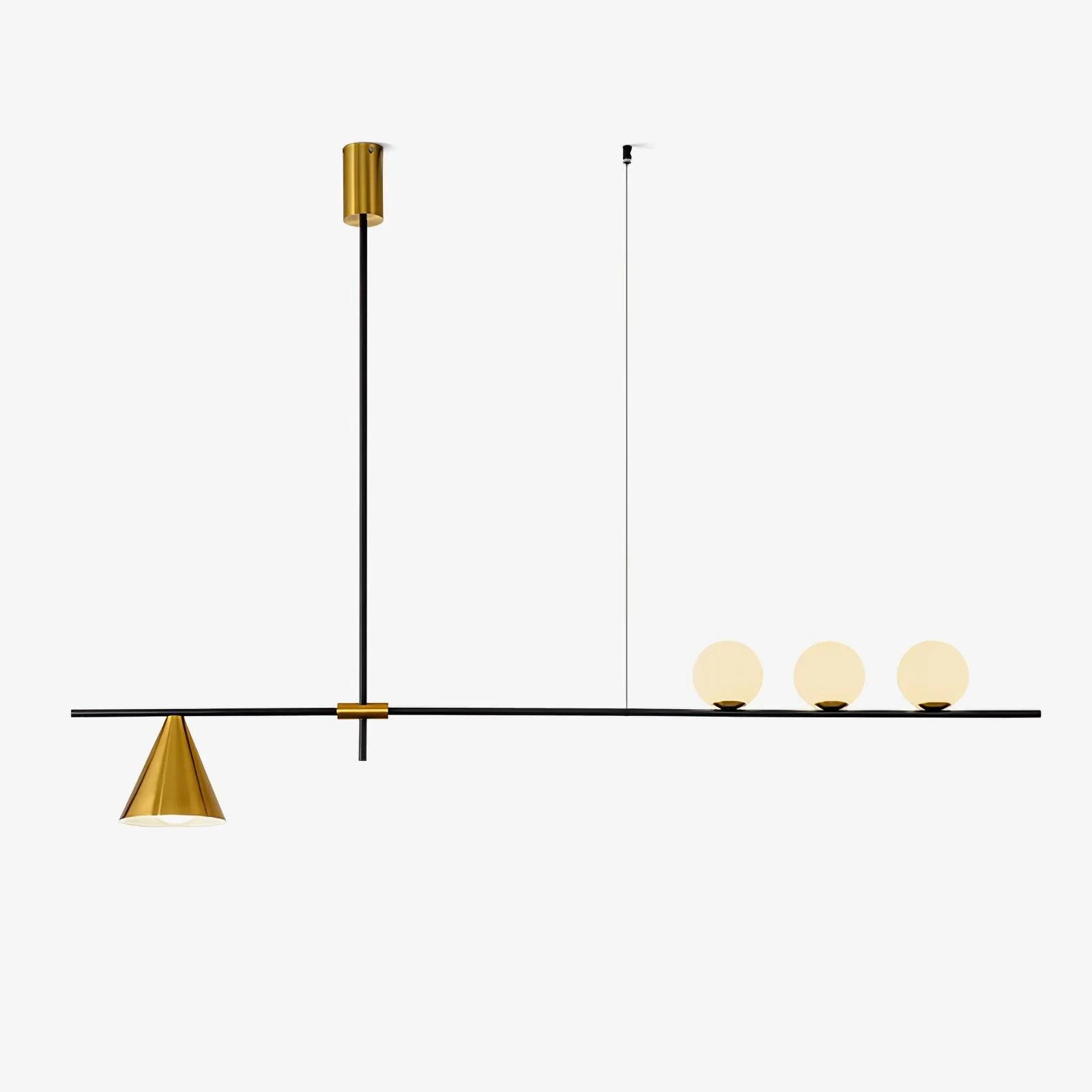 Optimized Modern Eclipse Linear Suspension Light Carefully Designed