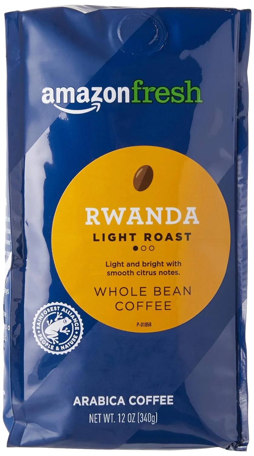 Excellent Fresh Rwanda Whole Bean Coffee Light Roast 12 Ounce Outstanding