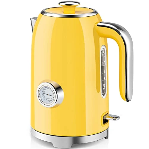 Durable 57oz Electric Kettle with Thermometer Top-Quality