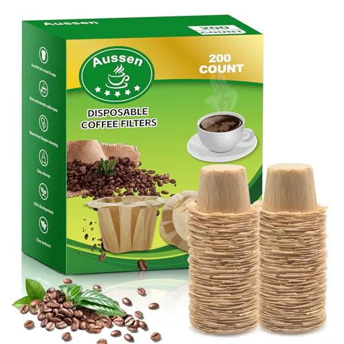 Durable Disposable Coffee Paper Filters 200 Count High-End