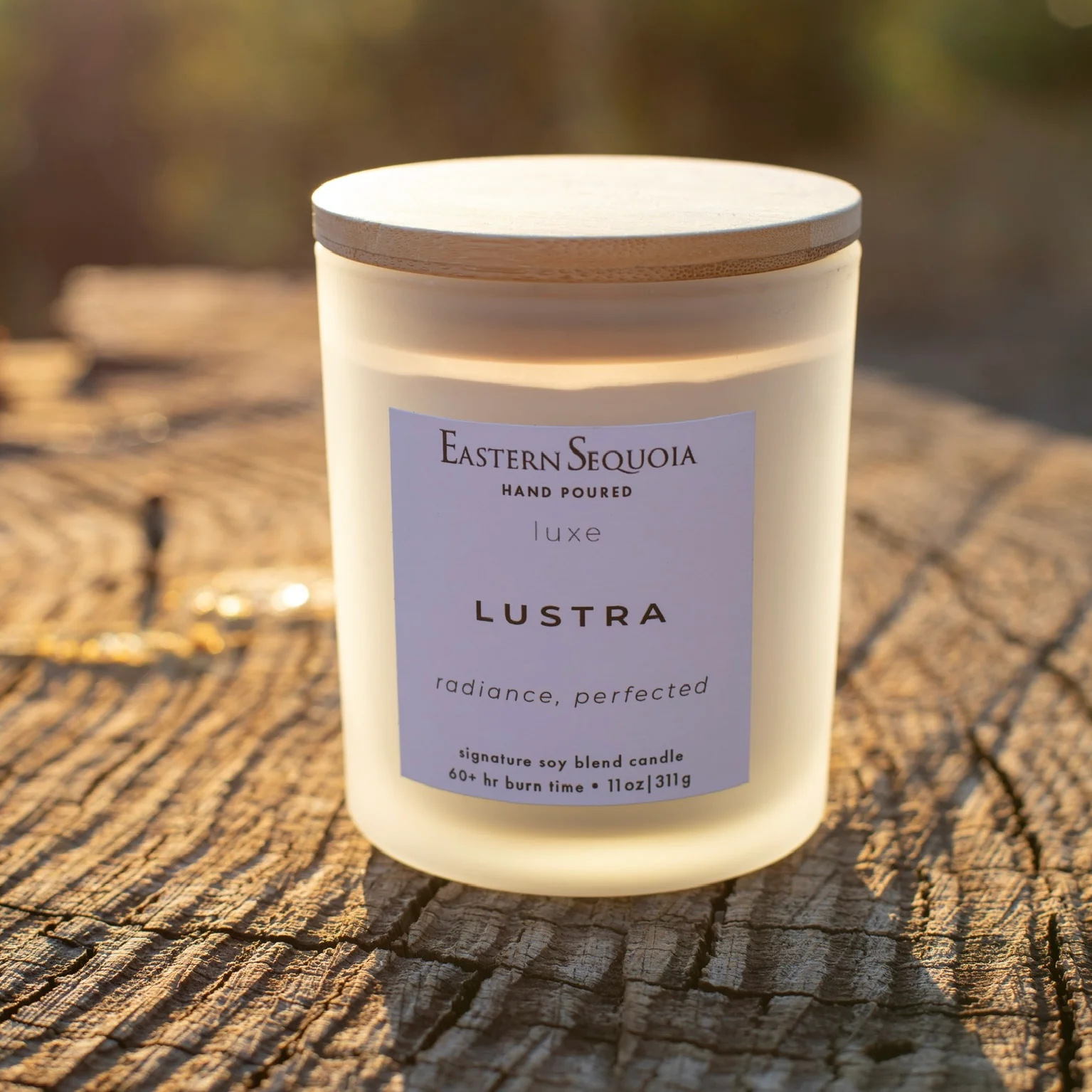 Sustainable Lustra Candle 11 oz Traditional