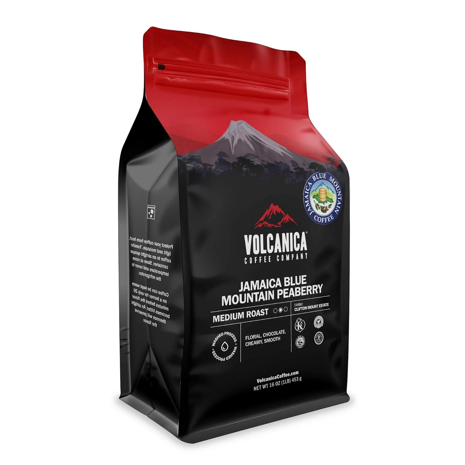 Optimized Jamaica Blue Mountain Peaberry Coffee High-Grade