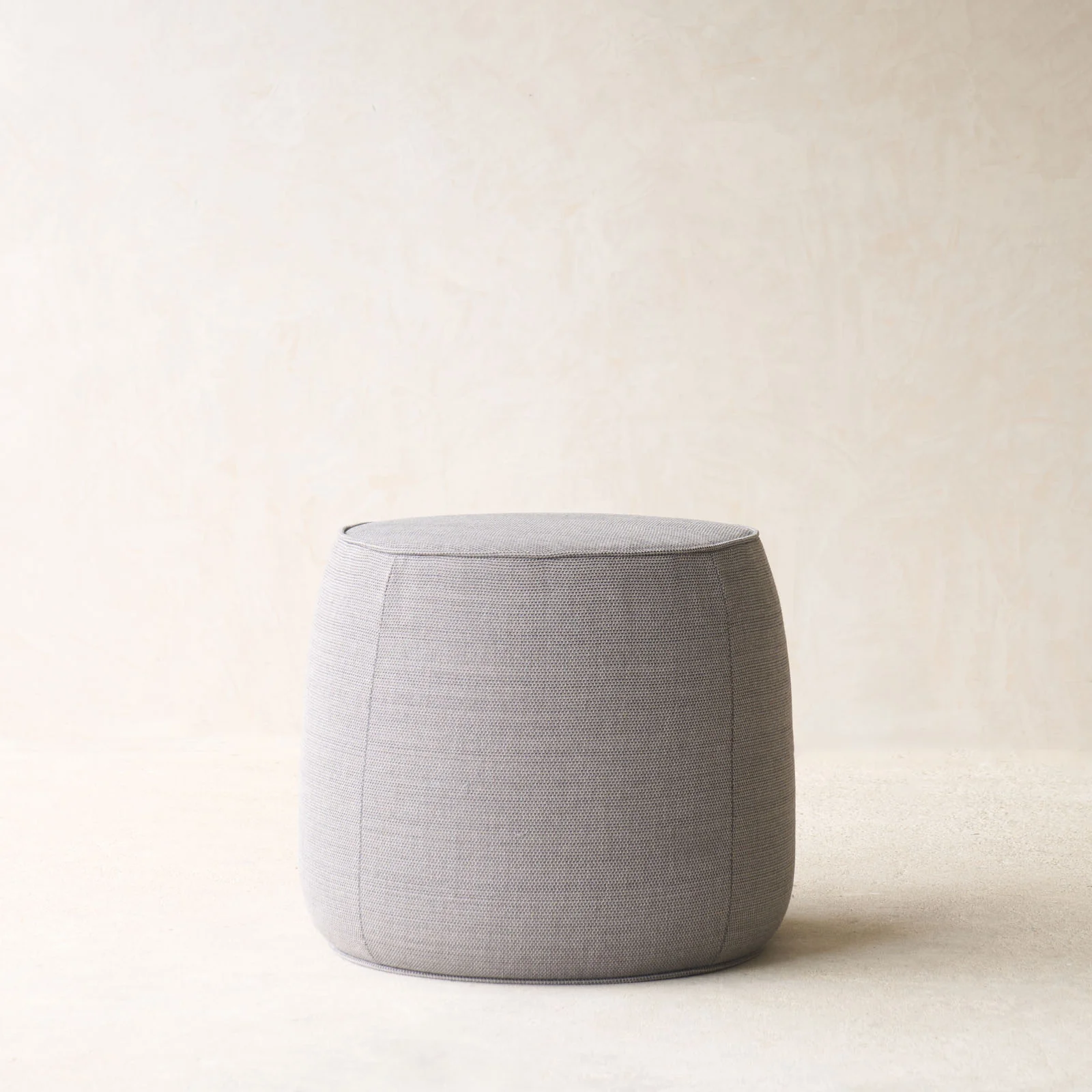 Unique Irena Outdoor Pouf Small – Charcoal 50cm Expertly Made