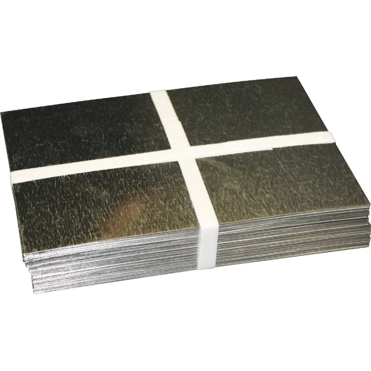 Traditional Klauer 5 In. x 7 In. Teritone Galvanized Step Flashing Shingle 100 Count Easy-to-Use