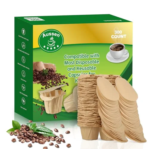 Versatile Disposable Coffee Paper Filters 300 Count High-Grade