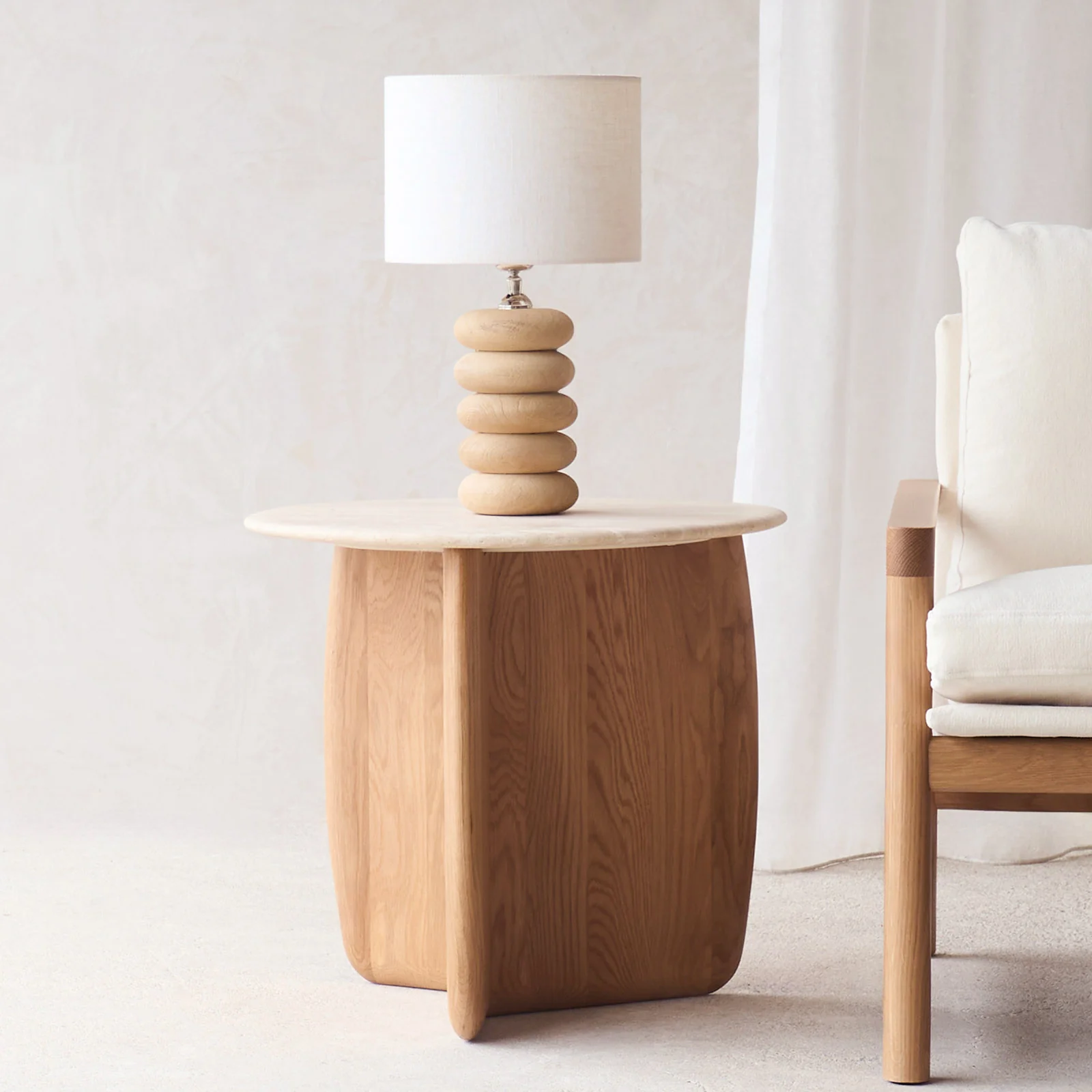 Contemporary Eden Side Table Carefully Designed