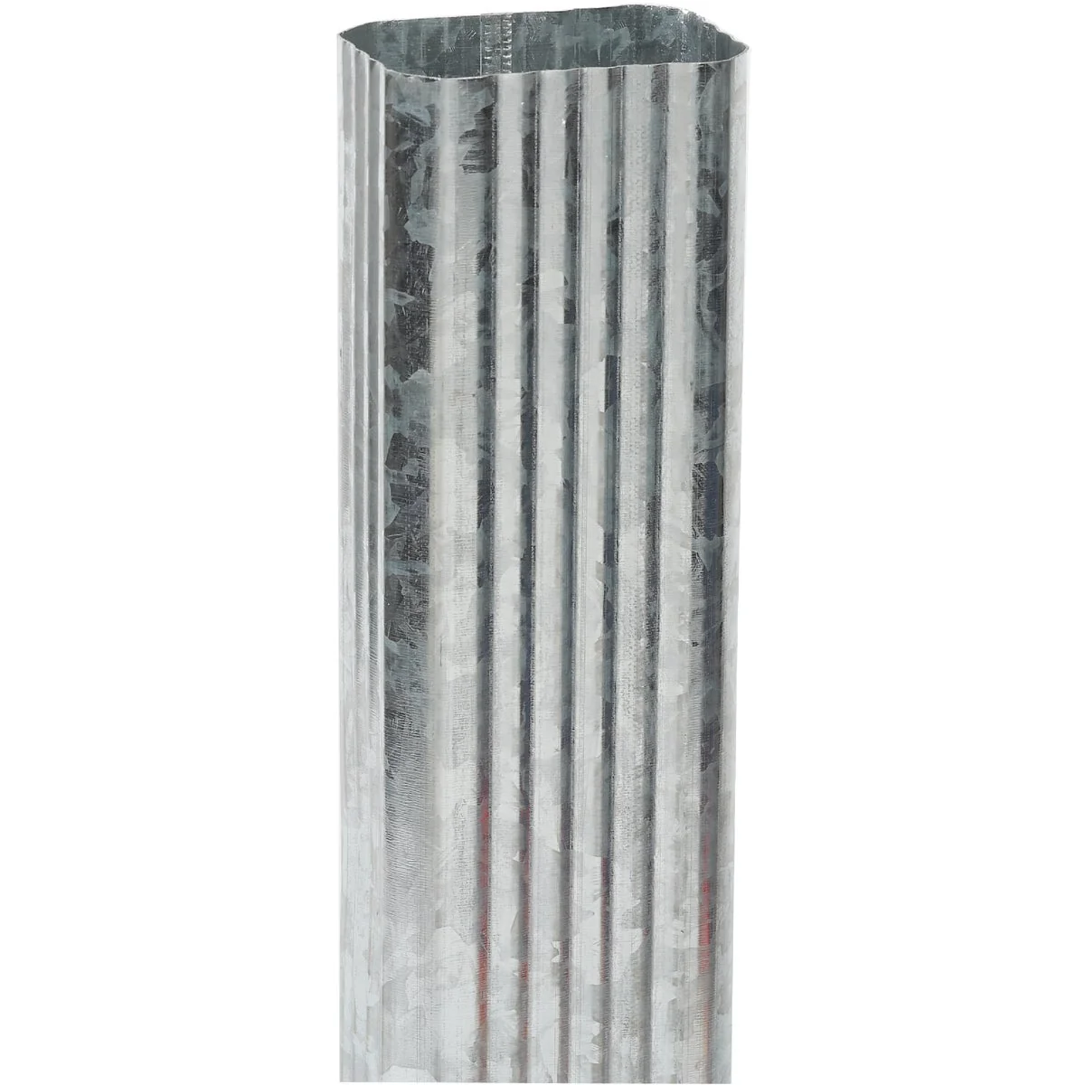 Certified Amerimax 2 In. x 3 In. Galvanized Downspout Carefully Designed