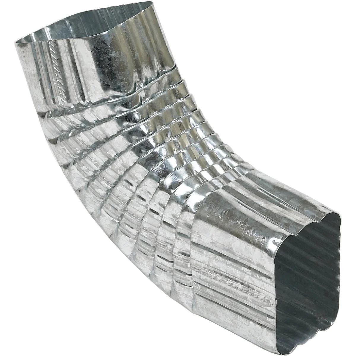 Environmentally Friendly Amerimax 2 x 3 In. Galvanized Galvanized Side Downspout Elbow Convenient