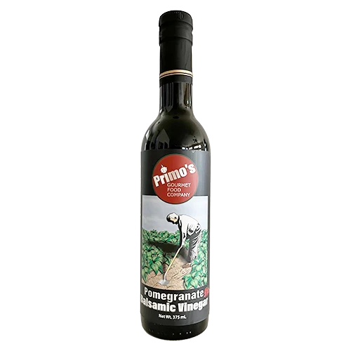 Reusable Primo’s Gourmet Pomegranate Balsamic Vinegar Responsible