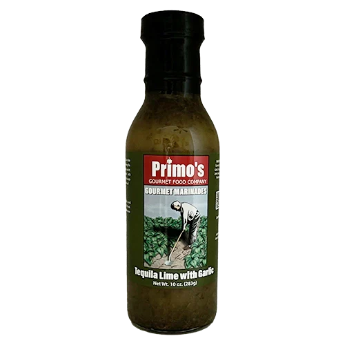 Crafted Primo’s Gourmet Tequila Lime Garlic Marinade Responsible
