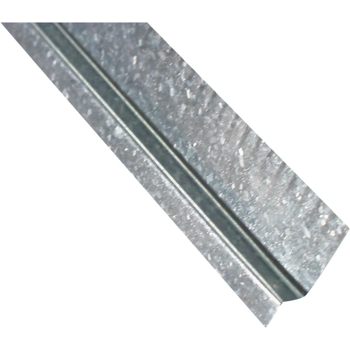 Advanced Amerimax 5 8 In. x 10 Ft. Galvanized Z-Bar Metal Angle Detailed