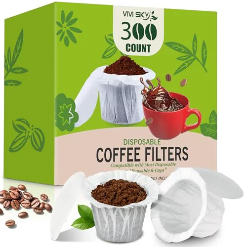 Proven Disposable K Cup Filters with Lids 300 Count Reliable