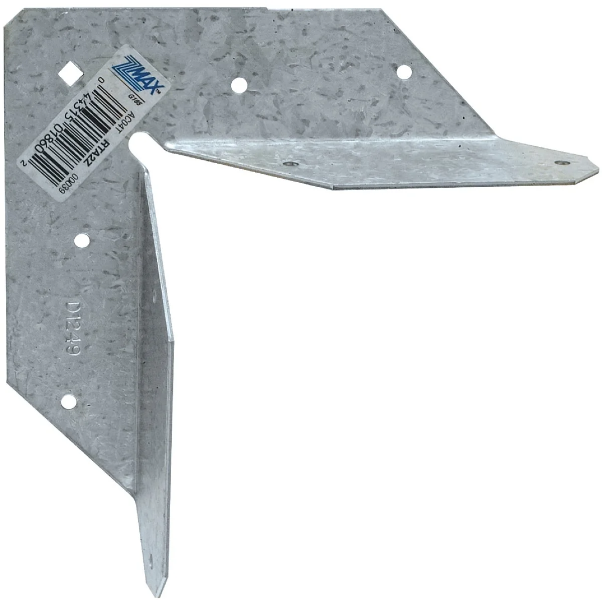 Practical Simpson Strong-Tie Rigid Tie Galvanized Steel ZMax 90 degree Connector Trendy