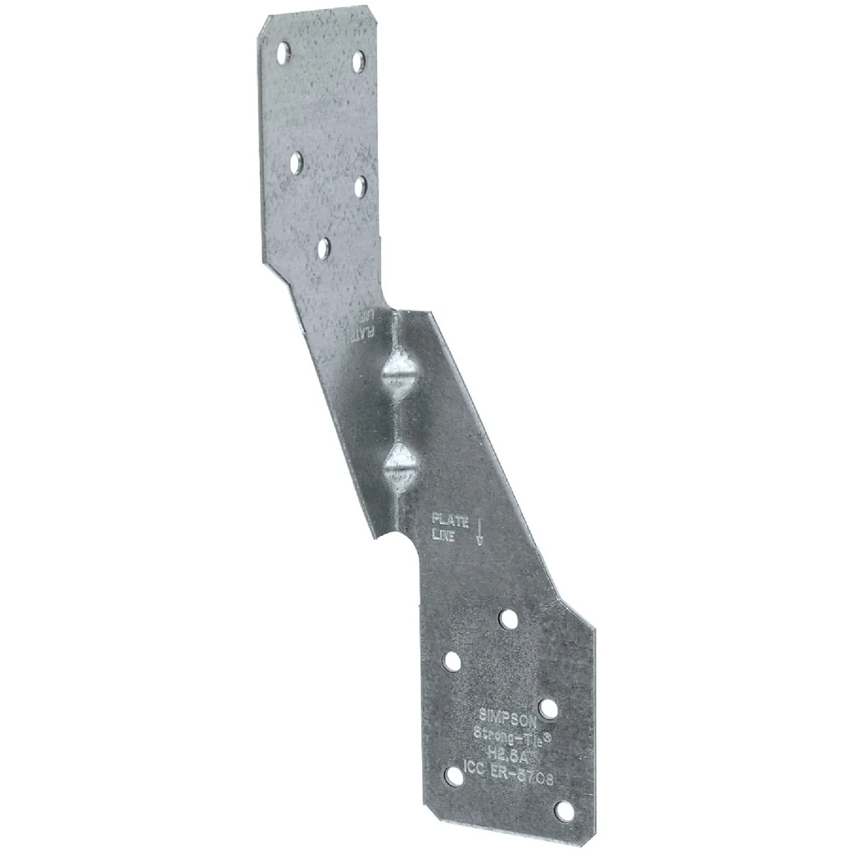 Quality Simpson Strong-Tie H2.5A Galvanized Hurricane Tie Natural