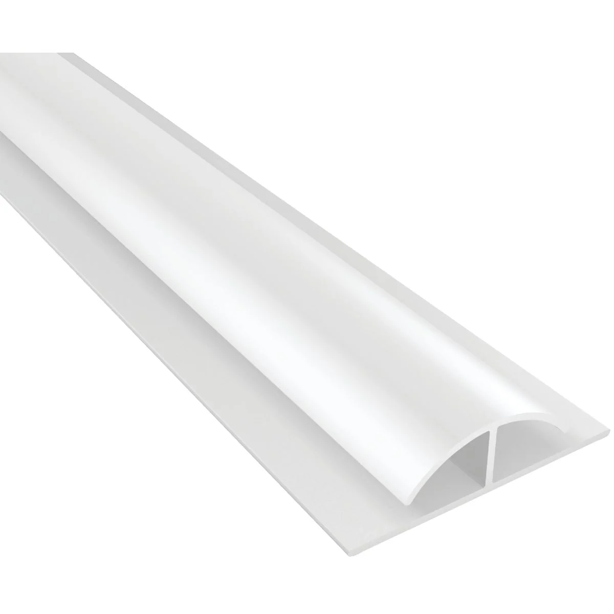 Casual ACP Bath Kitchen 1 8 In. x 8 Ft. White PVC Divider Wall Paneling Molding Reusable
