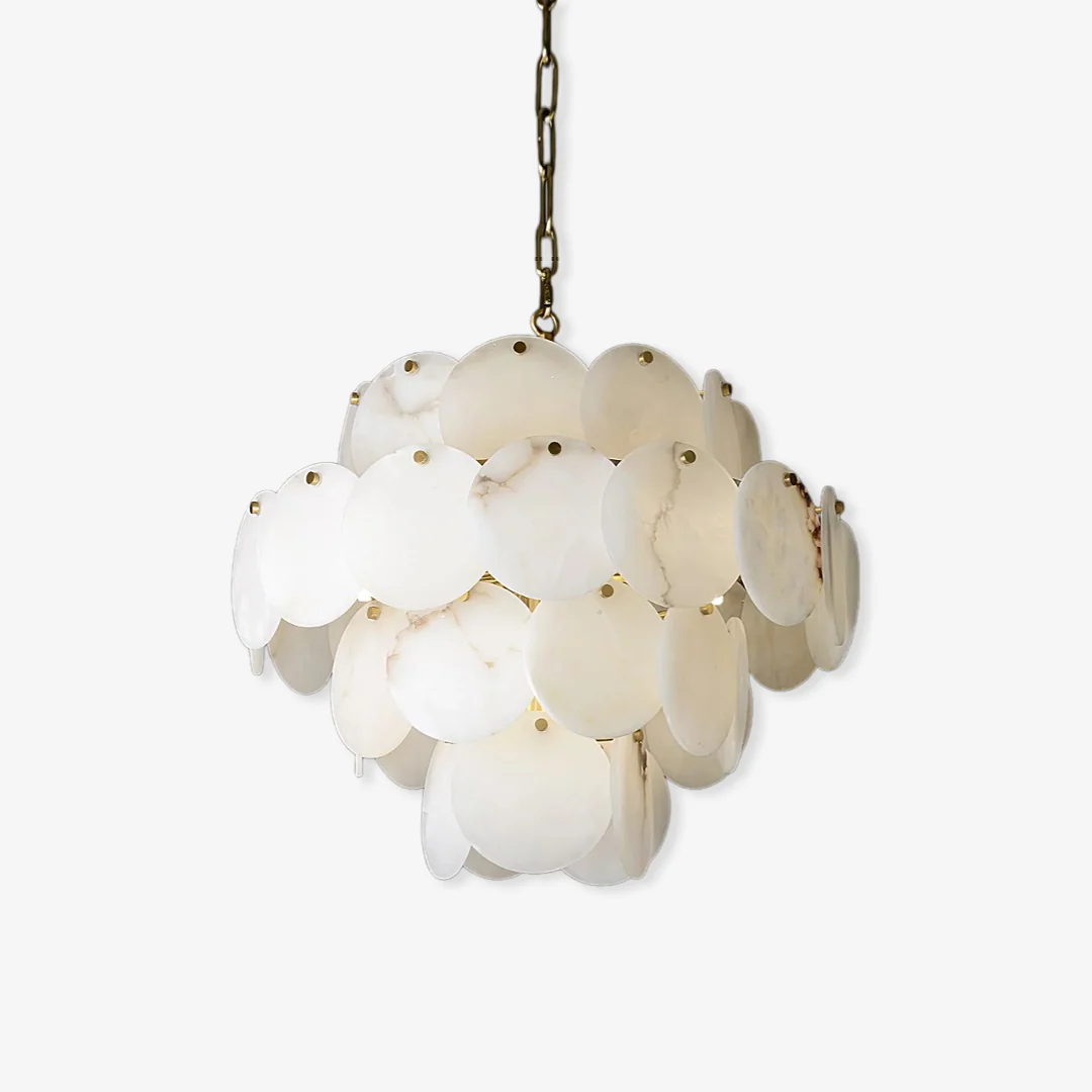 Trusted Alabaster Shell Brass Chandelier Eco-Friendly