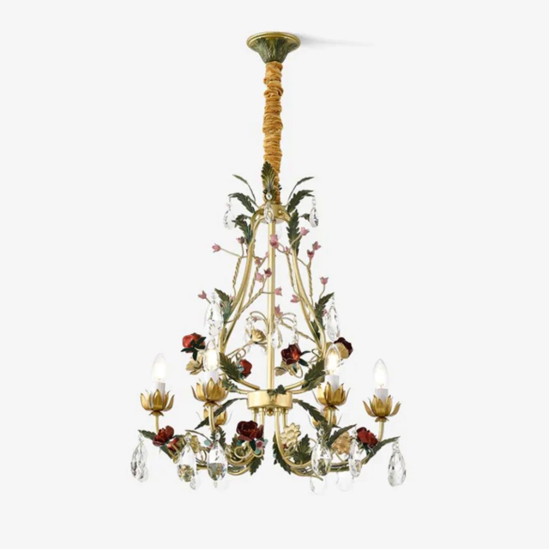 Genuine Garden Flower Chandelier Practical