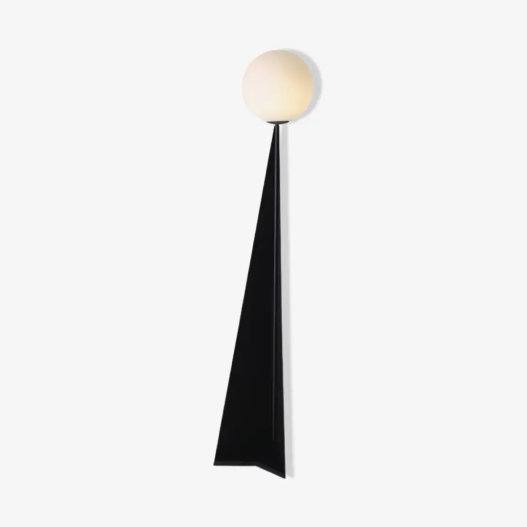 Traditional Ball Slash Floor Lamp Artisan