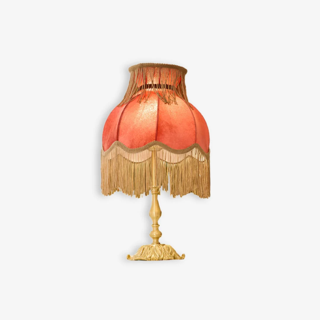 Responsible Ulla Fringe Table Lamp Durable