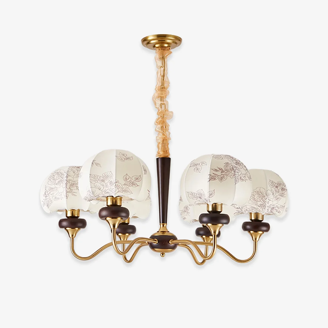 Trusted Mushroom Fabric Chandelier Fashionable