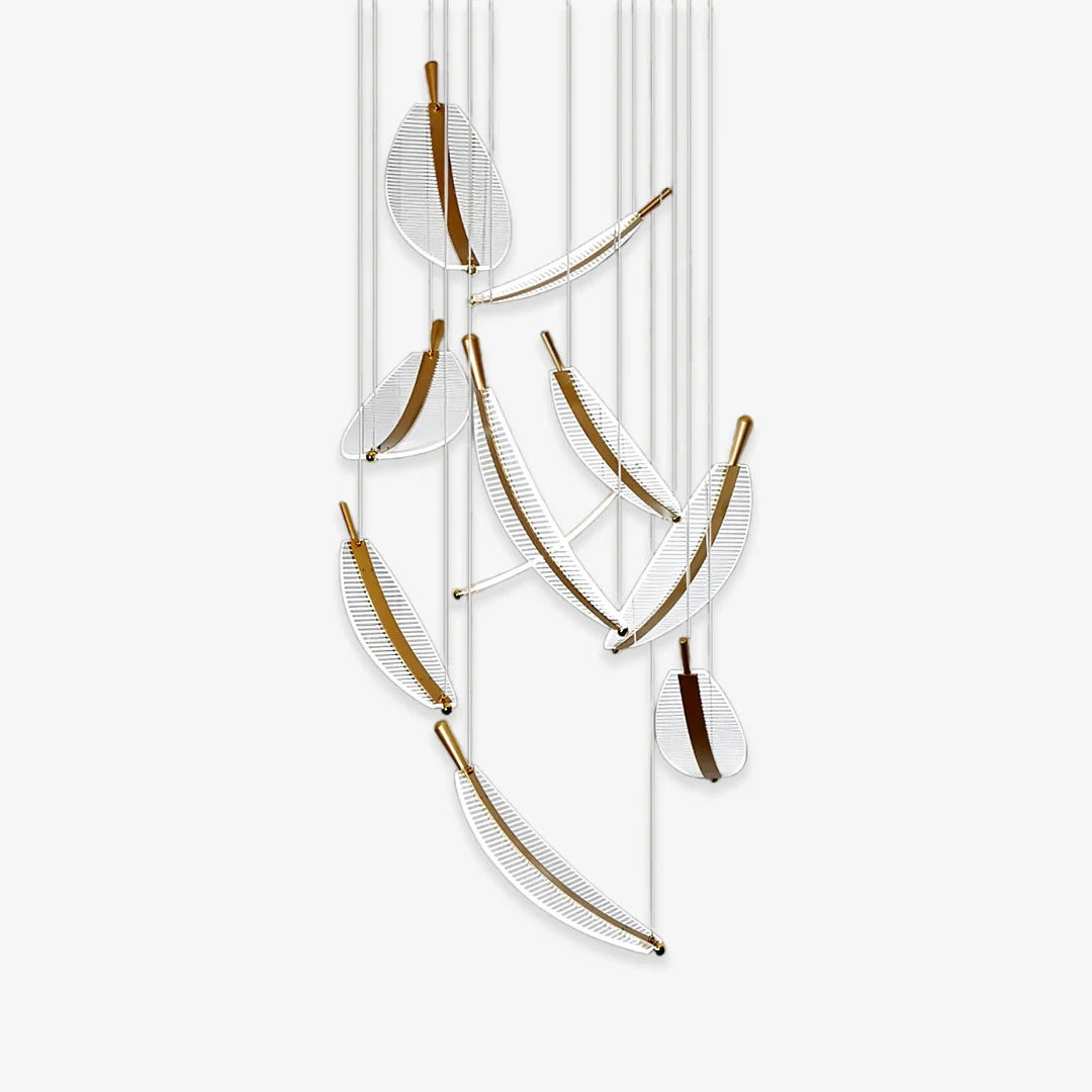 First-Class Flying Leaves Chandelier Premium Material