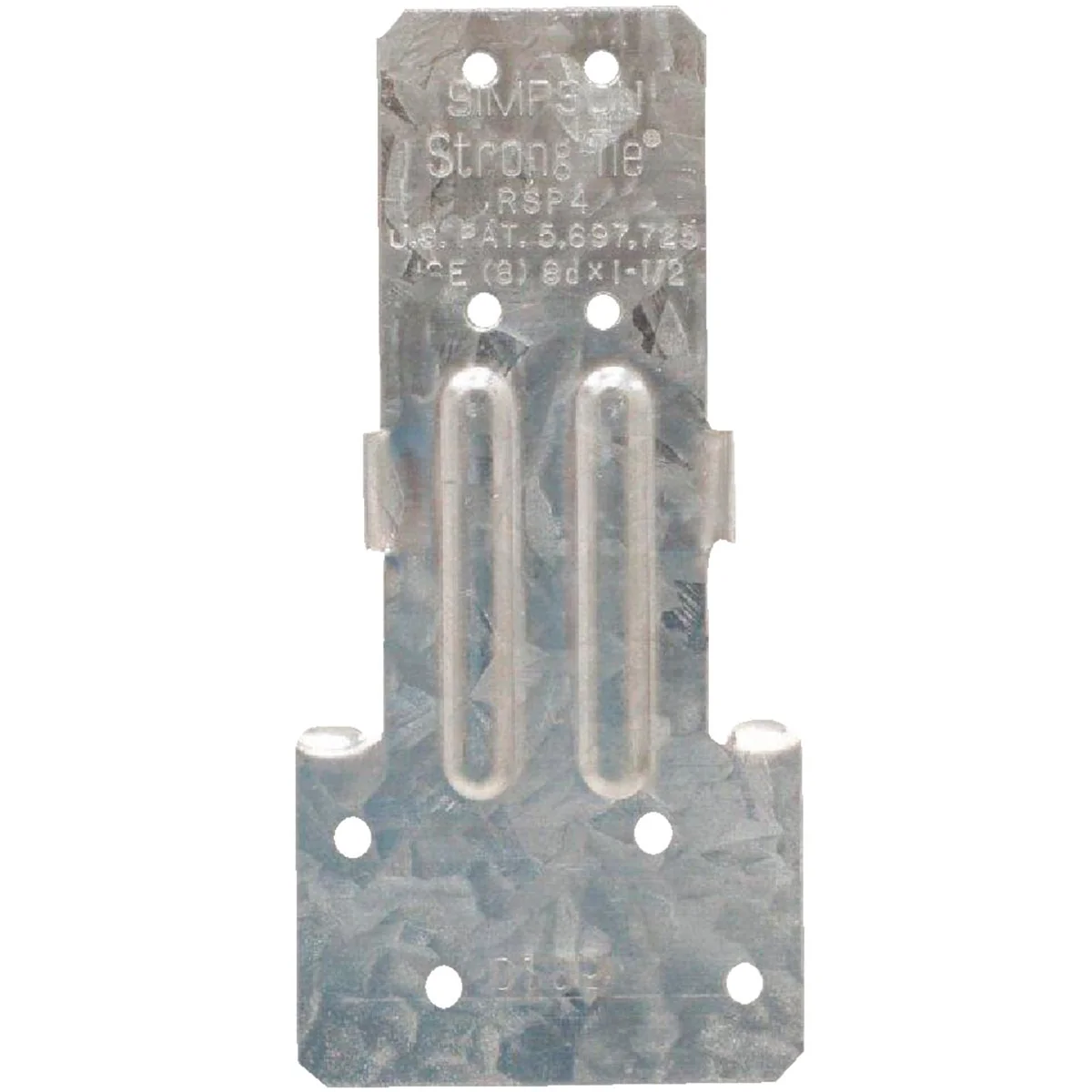 Fashionable Simpson Strong-Tie Galvanized Steel 20 ga Reversible Stud Plate Tie Efficient