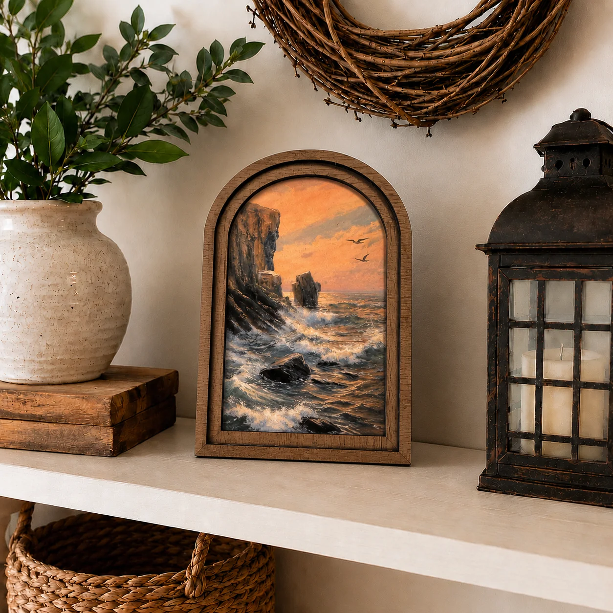 Solid Summer Canvas Framed Prints Modern