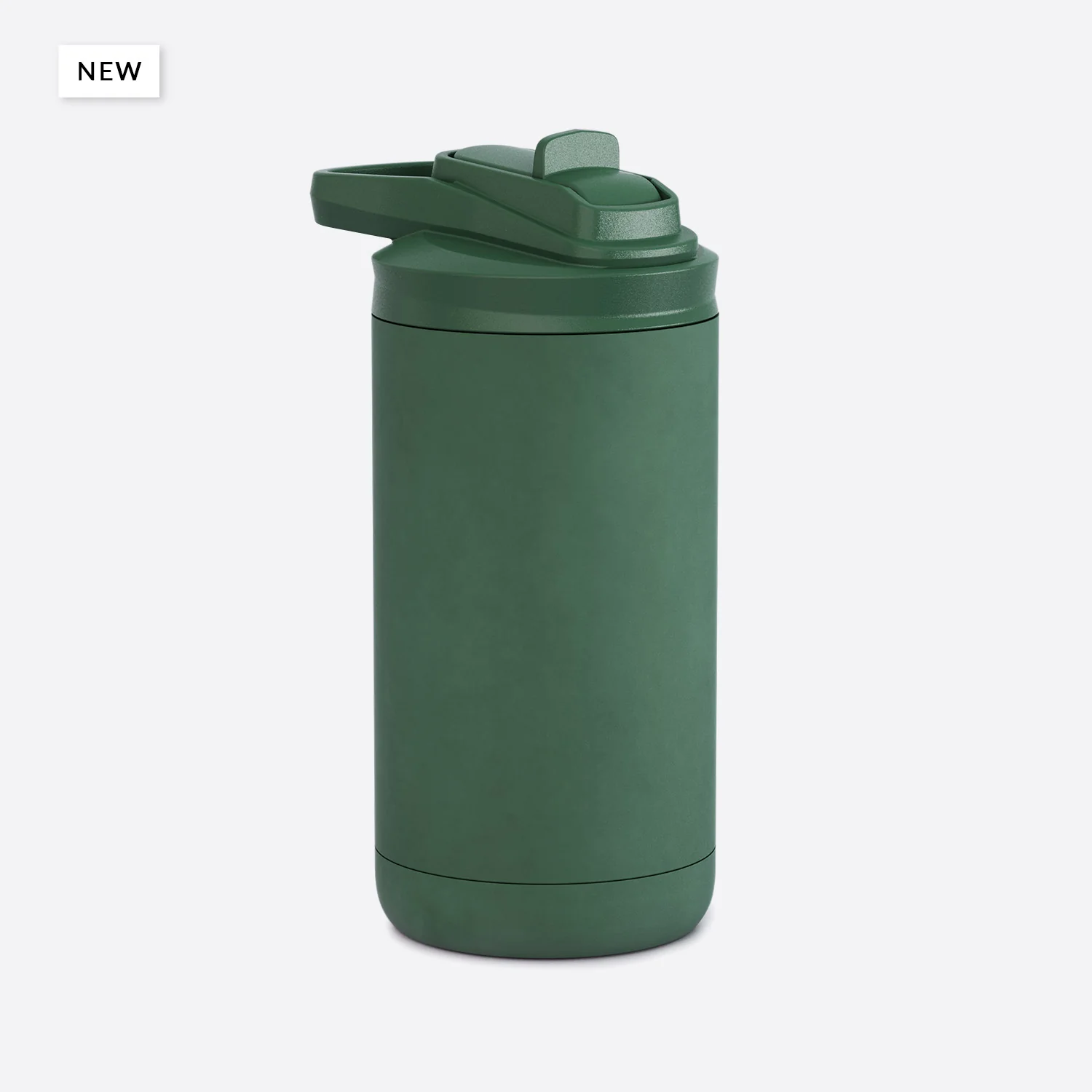 High-End 12oz Soft Matte Stainless Steel Tumbler with Sipper Straw Lid Premium