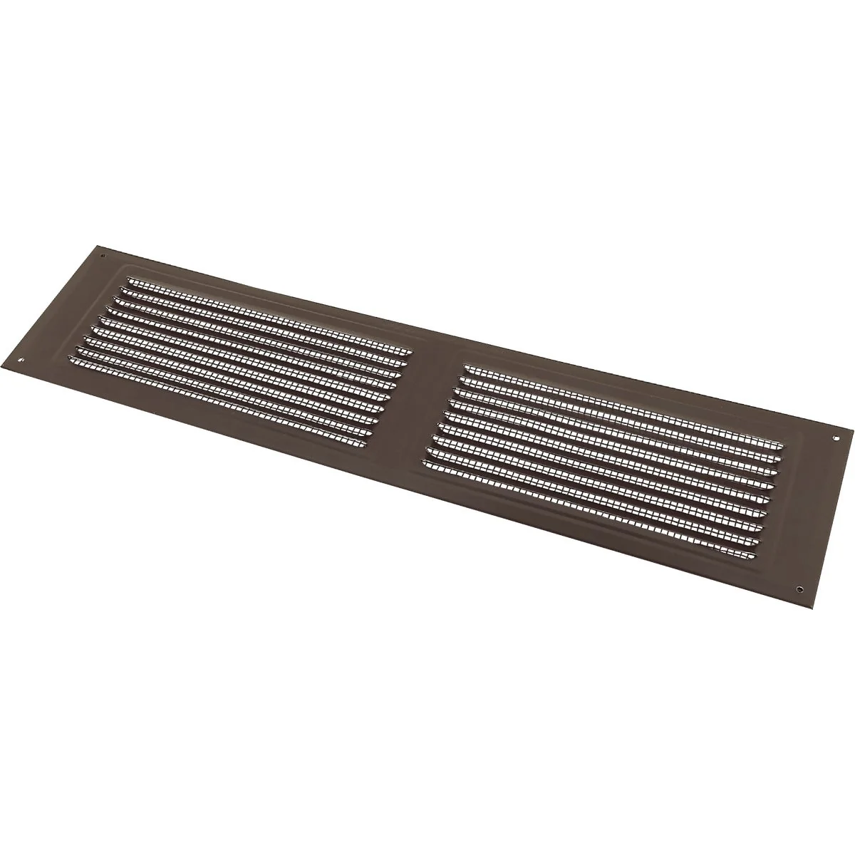 Classic NorWesco 16 In. x 8 In. Brown Galvanized Soffit Ventilator Breathable