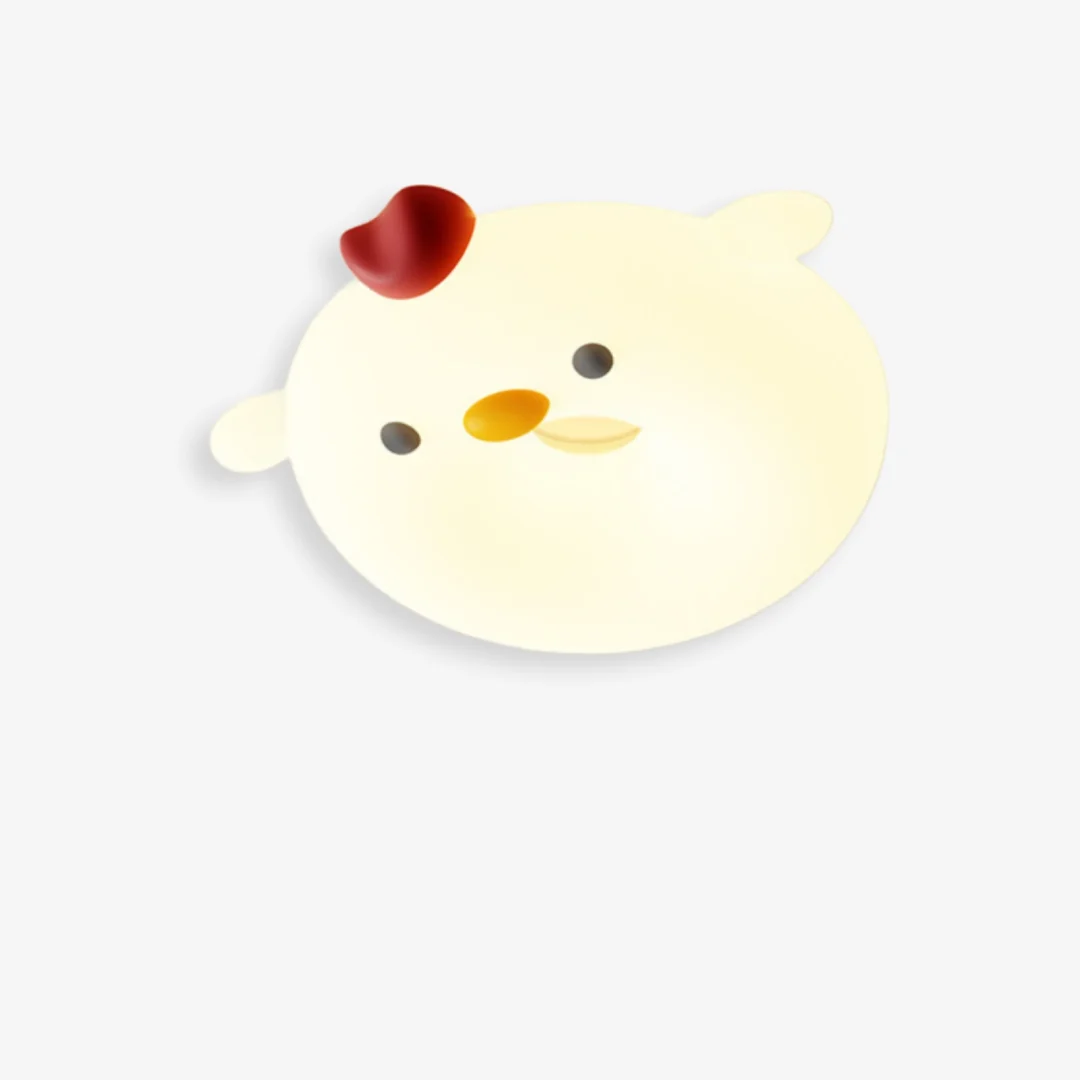 Recyclable Cute Chicken Ceiling Light Fashionable
