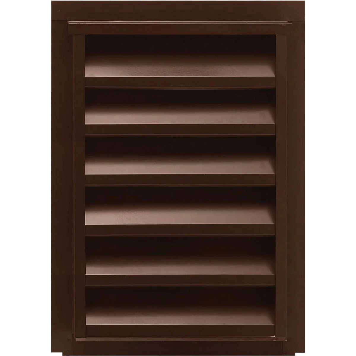 Certified NorWesco 12 x 18 Rectangular Brown Gable Attic Vent Proven