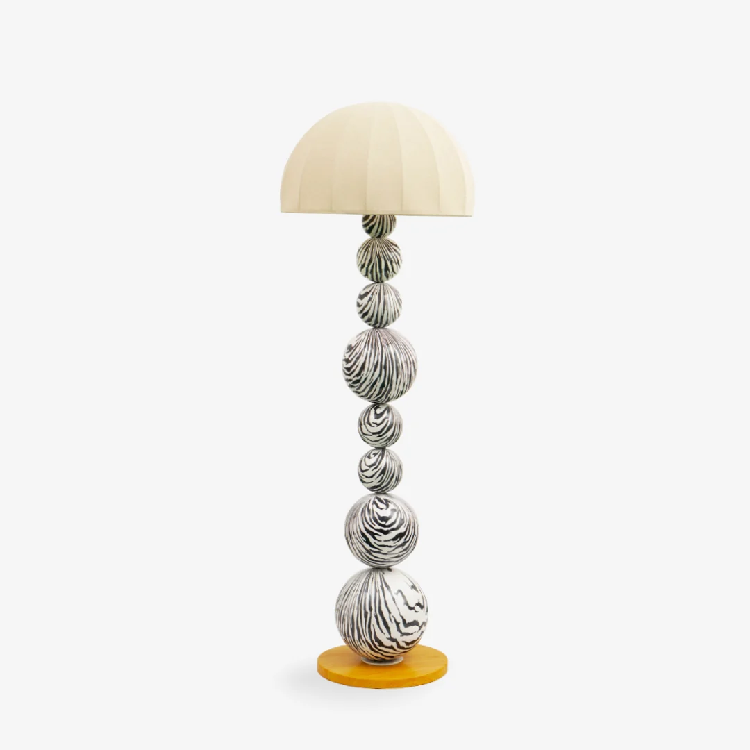 Functional Zebra Art Floor Lamp Innovative