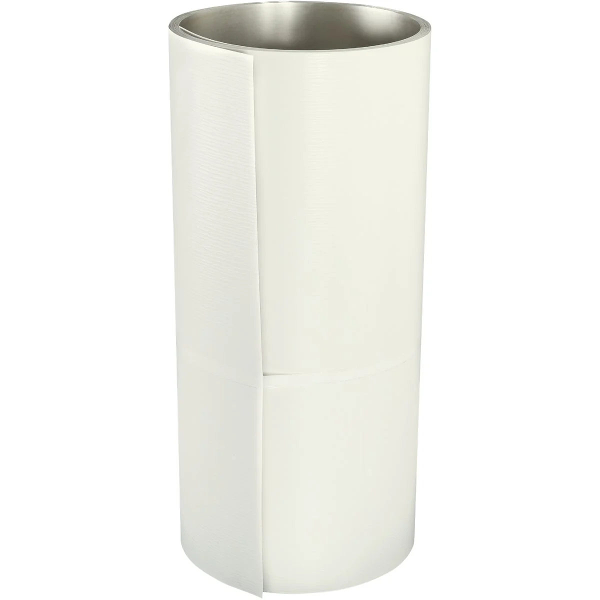Healthy Spectra Metals 24 In. x 50 Ft. White Painted PVC Coated Aluminum Trim Coil Stylish