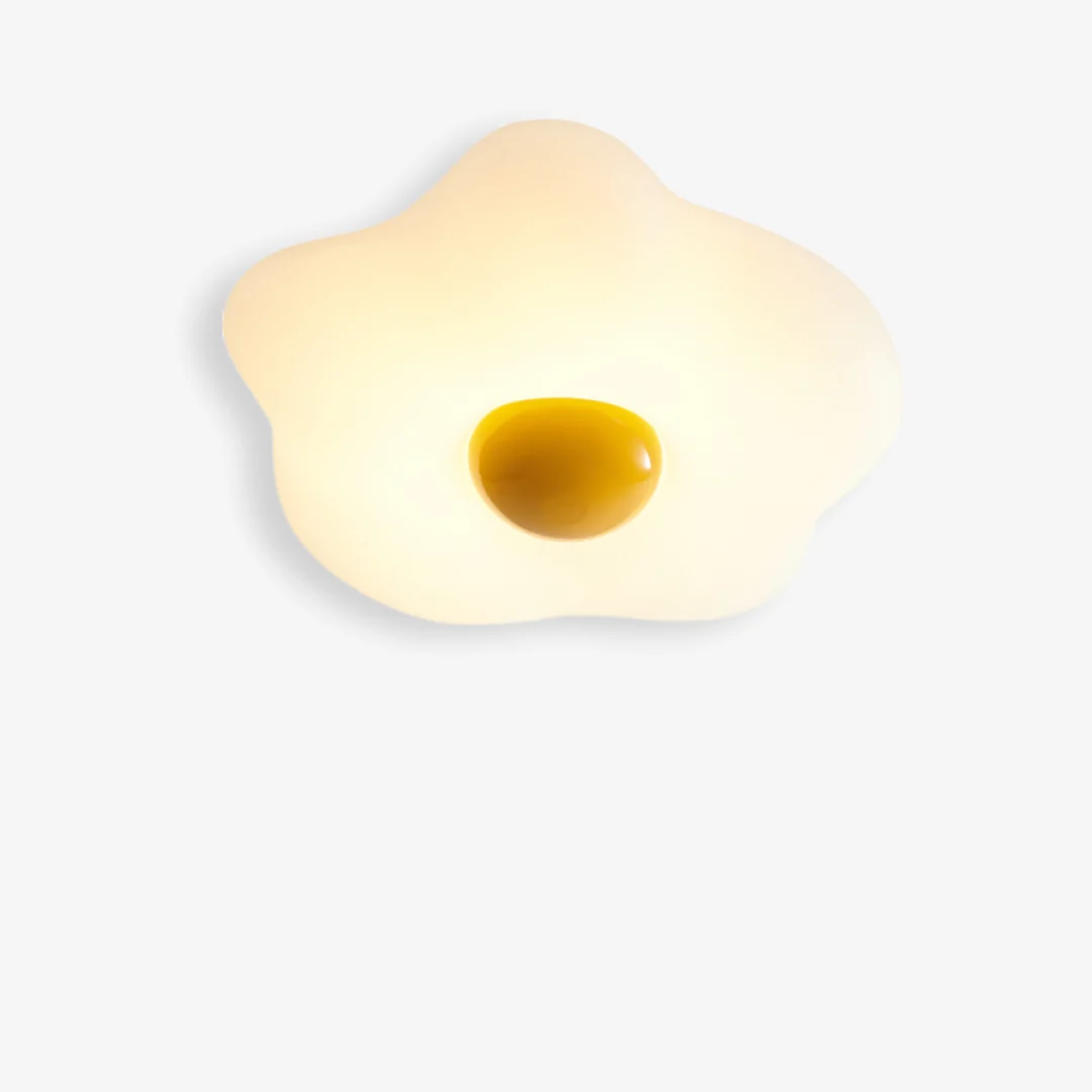 Traditional Egg Flower Ceiling Lamp Casual