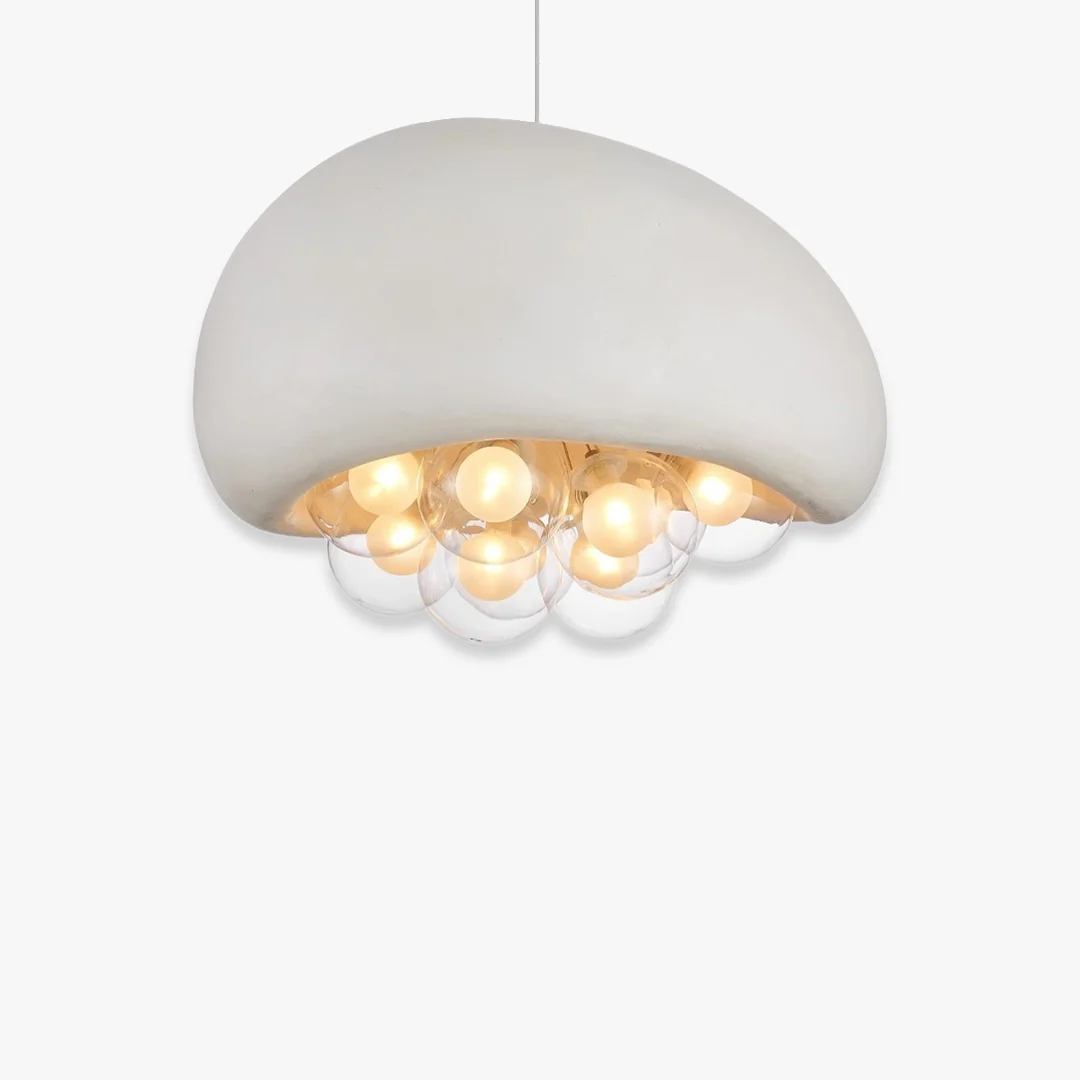 Crafted Cement Bubble Pendant Lamp Healthy