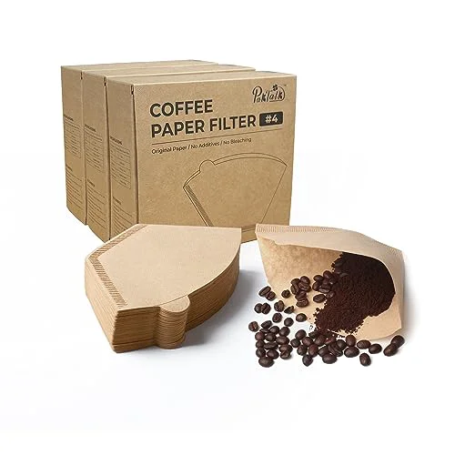 Organic 300 Count Cone Coffee Filters 4 Classic