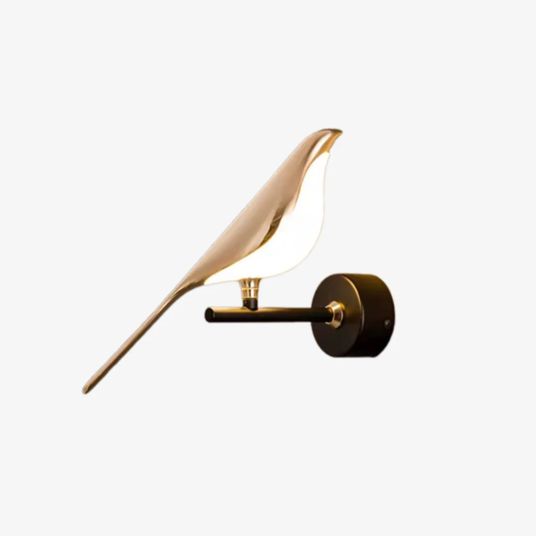 Premium Material Bird Wall Lamp Luxury